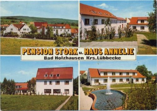 1992 Bad Holzhausen, Pension -Stork- und -Haus Annelie-,Cramers Kunstanstalt AKU1