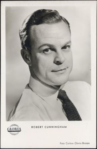 um 1950/60 Robert Cunningham, Schauspieler, Film - solange es hübsche Mädchen gibt-,Kunst und Bild