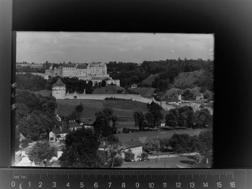 Burghausen Burg m. Pulverturm