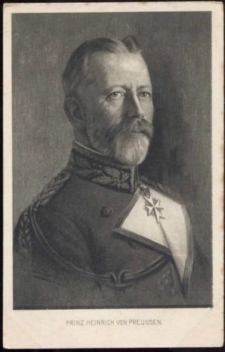 um 1910/20 Prinz Heinrich von Preußen, Uniform, Orden, Künstler-AK,Berliner Verlag AKU2