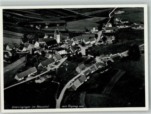 Unterringingen Fliegeraufnahme Im Kesseltal Freigeg. d. R.L.M.