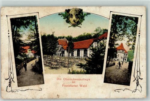 Frankfurt Oberschweinsteige im Frankfurter Wald Fahrrad