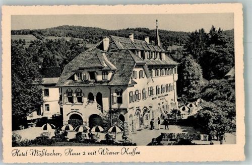 9220 Velden am Wörther See Foto AK Hotel Mößlacher Haus 2