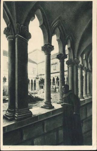 um 1920/30 Jugoslawien, Korcula, klaustar franjevackog manastira na Otuku,Za Propaganda Jardana Split