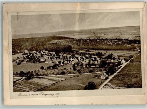 Perouse Fliegeraufnahme Original aufmontierte Verlagsmusterkarte