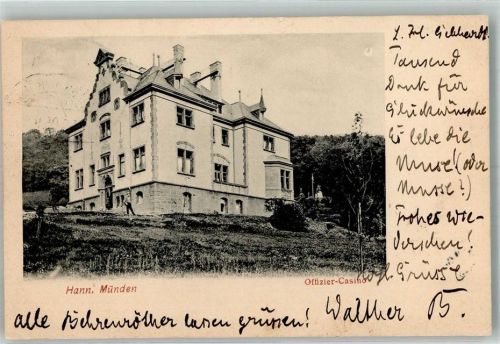 Hann. Münden 1905 Offizier Casino