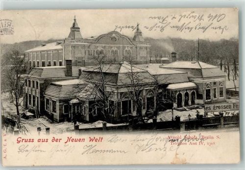 Neukölln 1903 Neue Welt Arnold Scholz