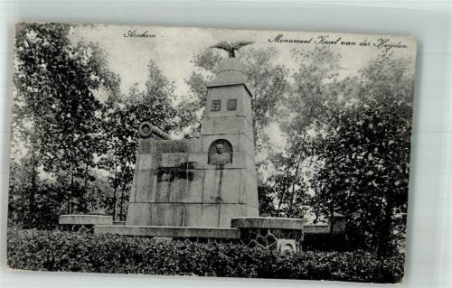 Arnhem 1918 Denkmal Karel van der Heyden