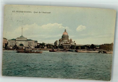 St. Petersburg 1912 Admiralitätskai Kirche