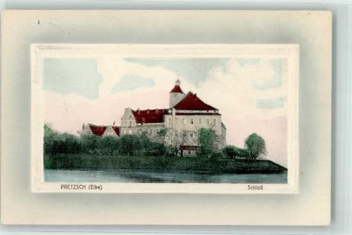 Pretzsch 1910 Schloß Pretzsch