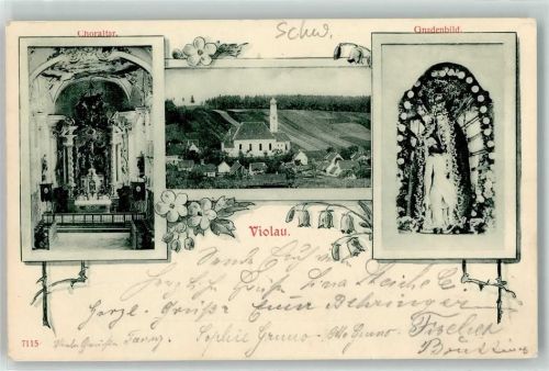 Violau 1900 Choraltar Gnadenbild