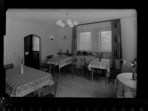 57339 W5927 Zinse GLASNEGATIV Pension Weiand