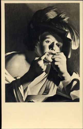 um 1920/30 Jongen met fluitje,sign. Birck van Braburen AKU1