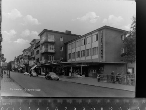 52249 W5180 Eschweiler , Rheinl GLASNEGATIV Grabenstrasse