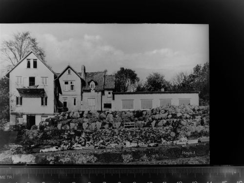 38700 W3389 Hohegeiß GLASNEGATIV Haus 1