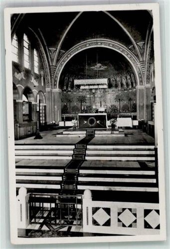 Nijmegen 1951 Kirche Cenaculum innen