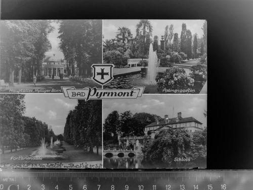 Bad Pyrmont Mehrfachbildkarte