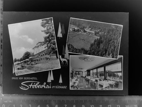 37441 W3423 Bad Sachsa GLASNEGATIV Berghotel