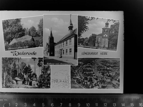 Walsrode Mehrfachbildkarte