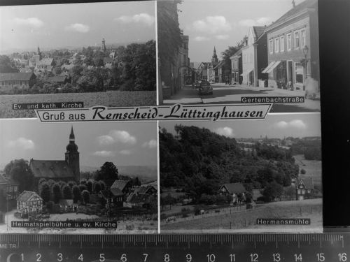 Lüttringhausen Mehrfachbildkarte