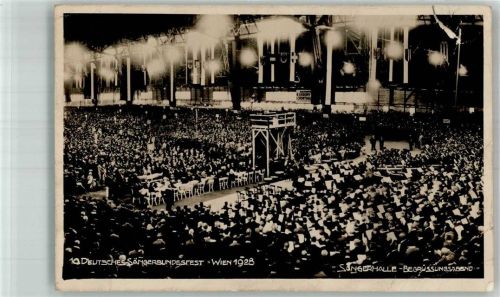 Wien 10. Deutsches Sängerbundfest 1928