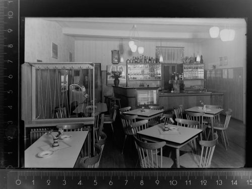 66687 W6648 Wadern GLASNEGATIV Hotel Hochwald