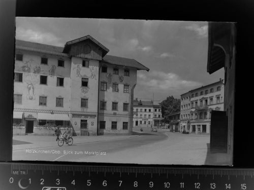 Holzkirchen Blick zum Marktplatz