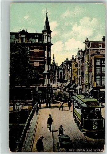 Amsterdam Straßenbahn Leidschestraa