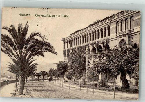 Genova 1913 Circonvallazione a Mare