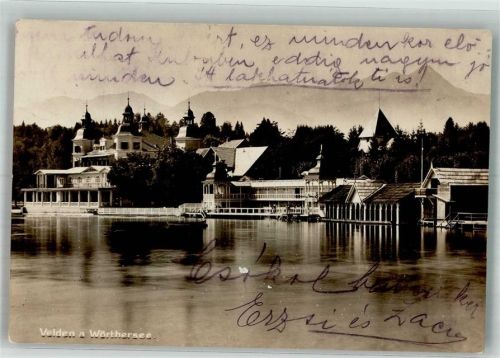 Velden 1930 Schwimmbad Wörthersee