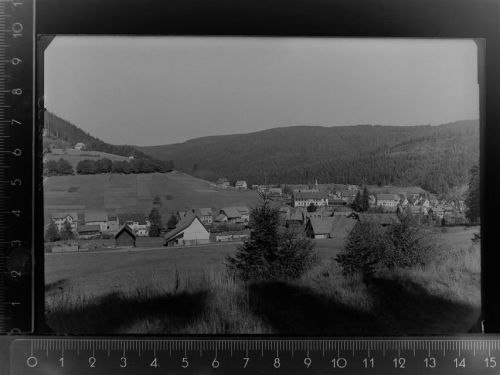 72270 W7292 Obertal , Kr Freudenstadt GLASNEGATIV