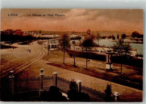 Liege La Meuse au Petit Paradis
