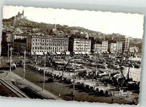 Marseille Hafen le Quai des Belges et de la Garde