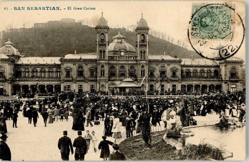 San Sebastian 1911 El Gran Casino Marke bildseitig