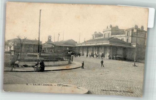 Saint-Denis 1906 Bahnhof
