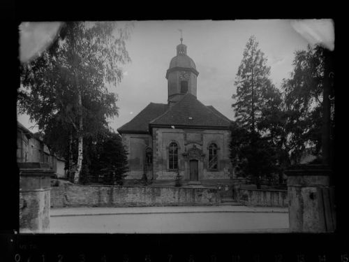 37073 W3400 Göttingen , Niedersachs GLASNEGATIV Kirche