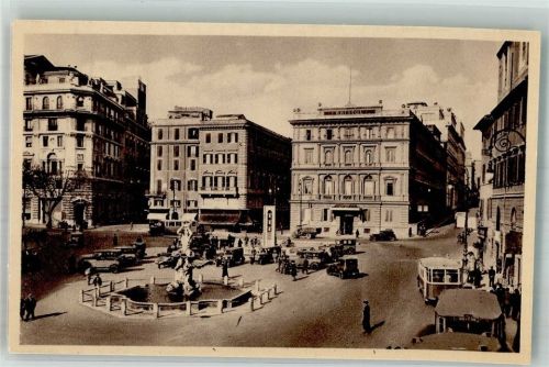 Roma Omnibus Auto Denkmal Barberina-Platz