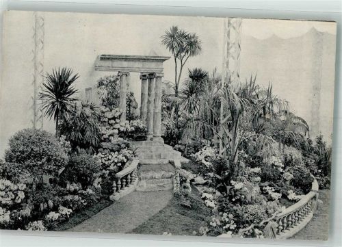 Gand Ausstellung Floralies Gantoises 1913 Leim löst sich