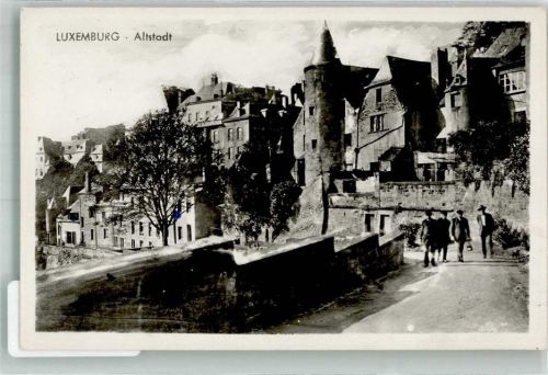 Luxembourg 1943 Altstadt