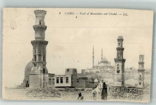 Kairo 1914 Tomb of Mamellukes and Citadel Tracht