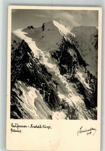 Val di Vizze Hochferner Nordabstürze Hüttenstempel