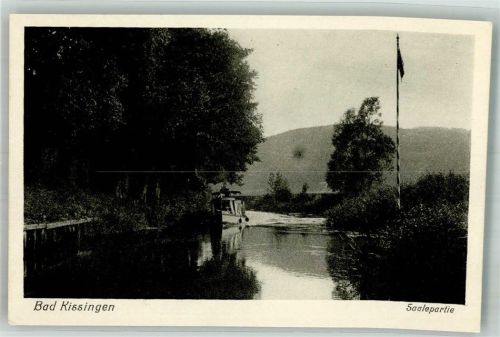 Bad Kissingen Binnenschiff auf der Saale