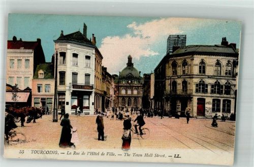 Tourcoing Rathaus- Straße