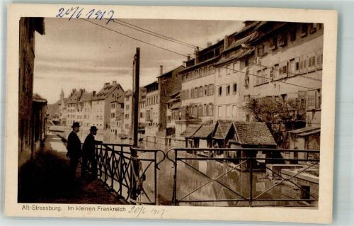 Strasbourg 1912 Im kleinen Frankreich