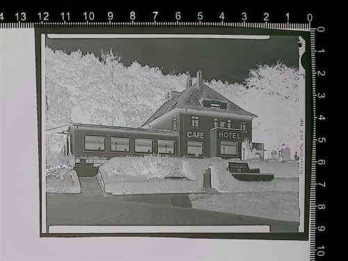 37574 W3352 Salzderhelden Kunststoff-Negativ / Dia-Positiv KEINE AK Hotel