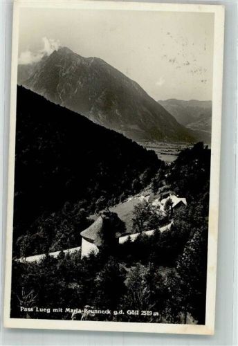 Golling Pass Lueg Maria Brunneck