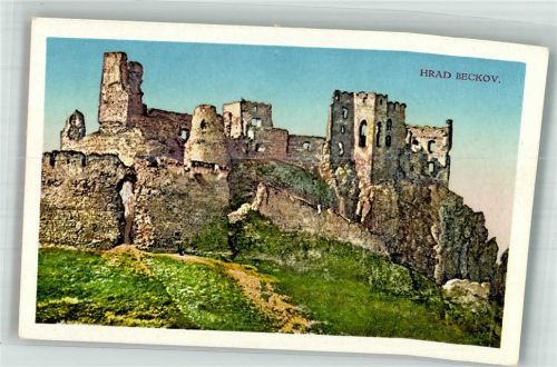 Novo Mesto Burg Beckov Ruine