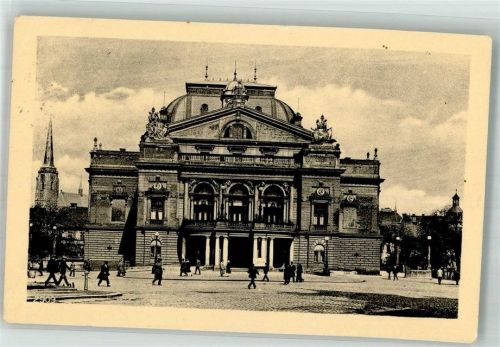 Plzen 1947 Stadttheater