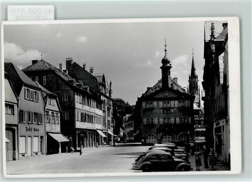Bad Kissingen Marktplatz altem Rathaus Kath. Stadtpfarrkirche
