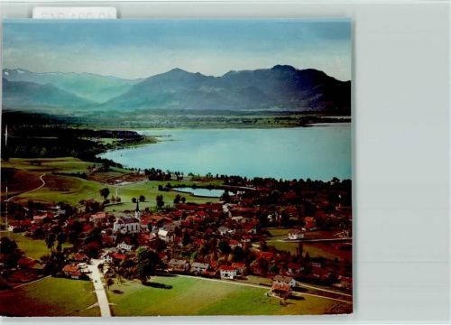 Chieming Luftaufnahme Wilden Kaiser Kampenwand